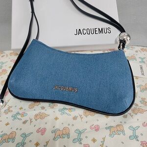 Jacquemus Denim Blue Crossbody Bag